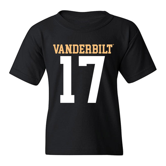 Vanderbilt - NCAA Football : Mark Davis - Replica Shersey Youth T-Shirt-0