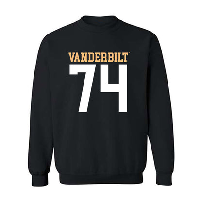 Vanderbilt - NCAA Football : Cameron Bosen - Replica Shersey Crewneck Sweatshirt