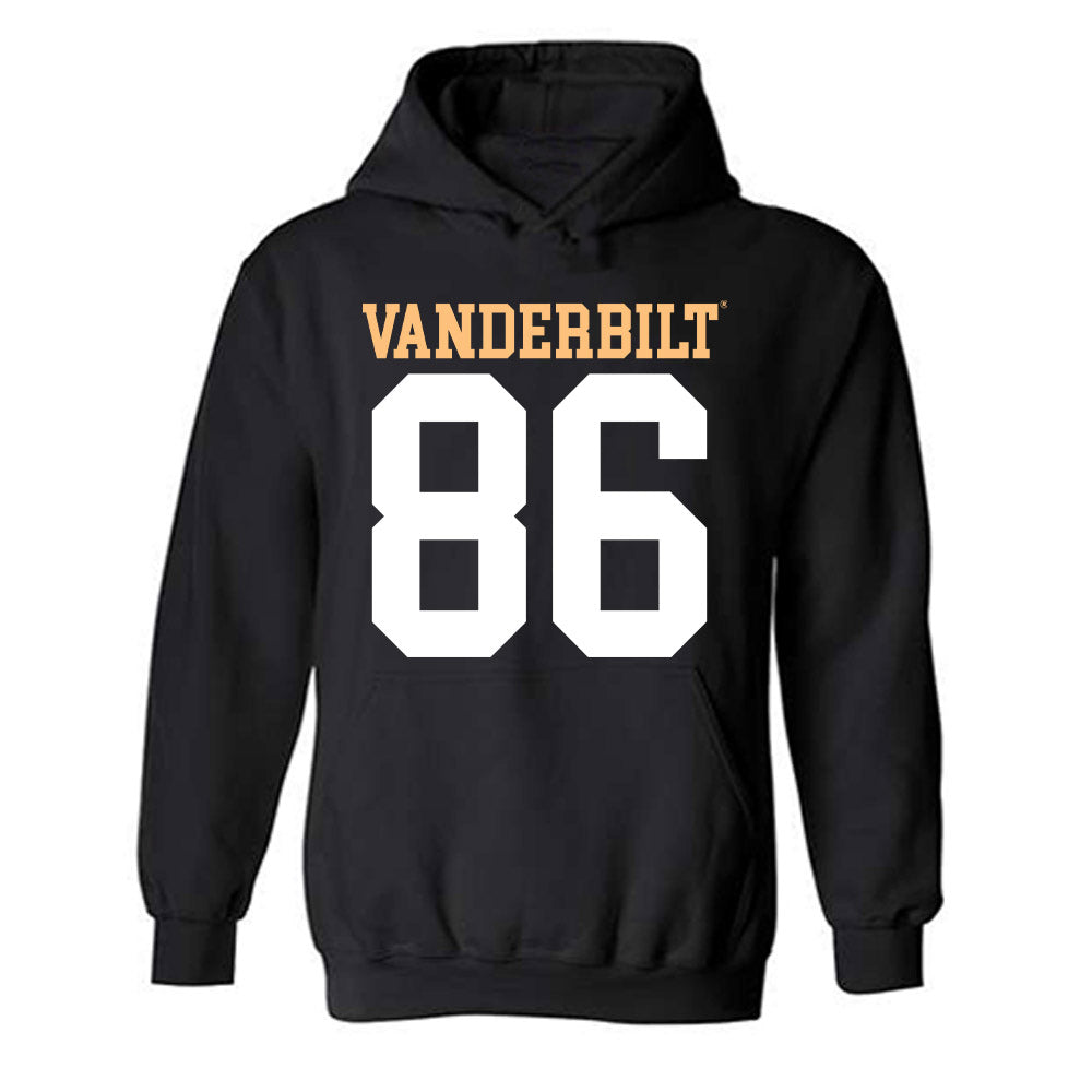 Vanderbilt - NCAA Football : Witt Edwards - Replica Shersey Hooded Sweatshirt