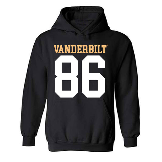 Vanderbilt - NCAA Football : Witt Edwards - Replica Shersey Hooded Sweatshirt