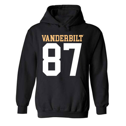 Vanderbilt - NCAA Football : Ty Burd - Replica Shersey Hooded Sweatshirt-0