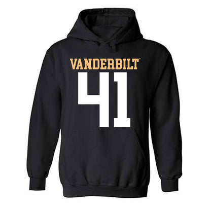 Vanderbilt - NCAA Football : Stone Owens - Replica Shersey Hooded Sweatshirt-0