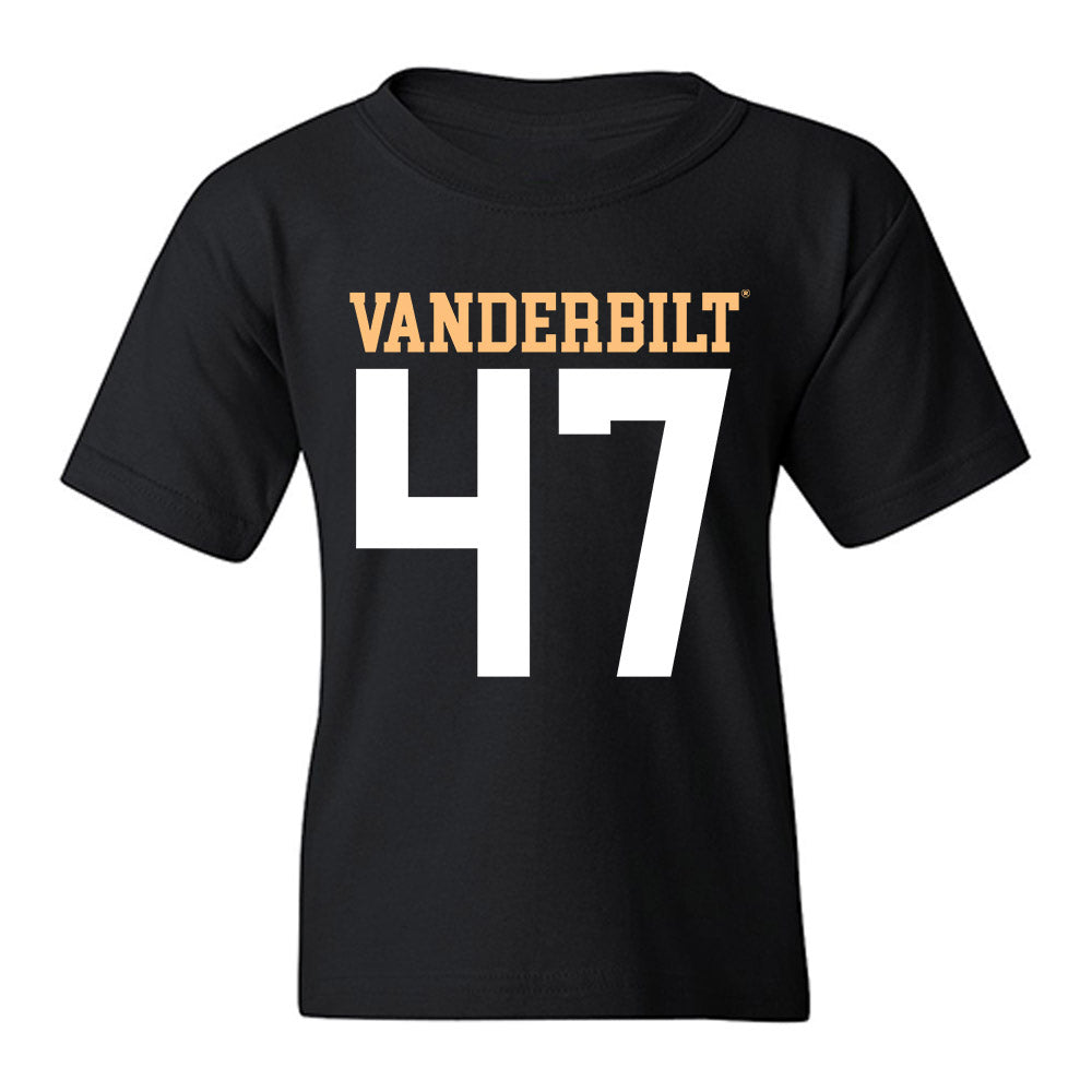 Vanderbilt - NCAA Football : Justin Dewers - Replica Shersey Youth T-Shirt-0