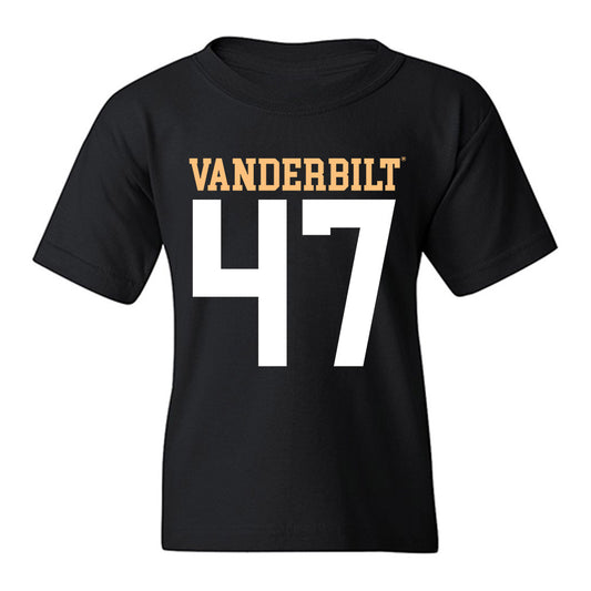 Vanderbilt - NCAA Football : Justin Dewers - Replica Shersey Youth T-Shirt-0