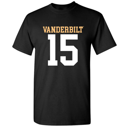 Vanderbilt - NCAA Football : Joseph Mcvay - Replica Shersey T-Shirt-0