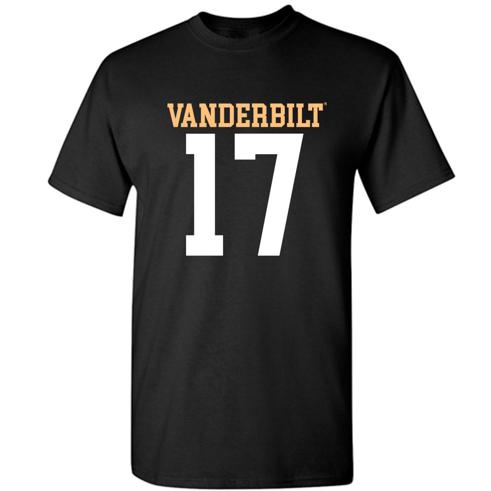 Vanderbilt - NCAA Football : Mark Davis - Replica Shersey T-Shirt-0