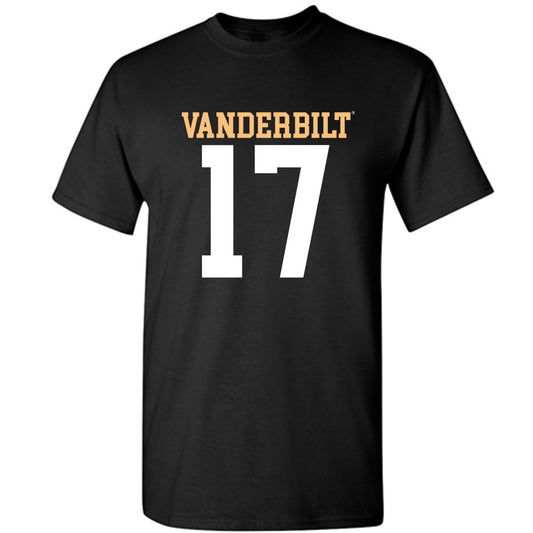 Vanderbilt - NCAA Football : Mark Davis - Replica Shersey T-Shirt-0
