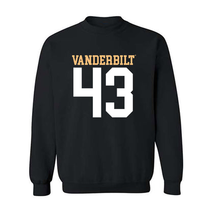 Vanderbilt - NCAA Football : Will Conley - Replica Shersey Crewneck Sweatshirt