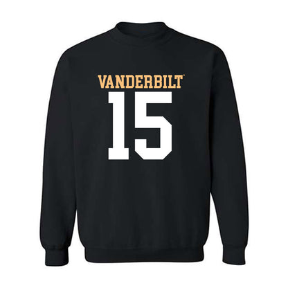 Vanderbilt - NCAA Football : Jeremiah Dillon - Replica Shersey Crewneck Sweatshirt