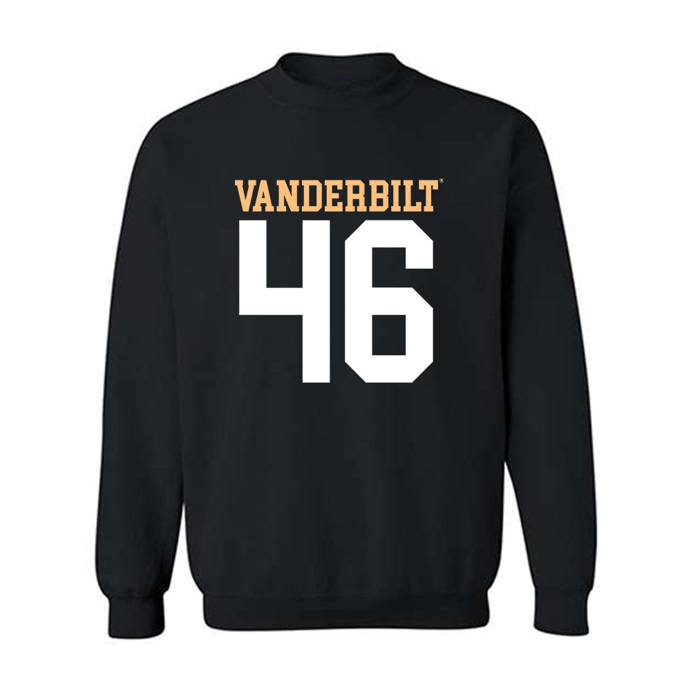 Vanderbilt - NCAA Football : Mustafa Dannett - Replica Shersey Crewneck Sweatshirt