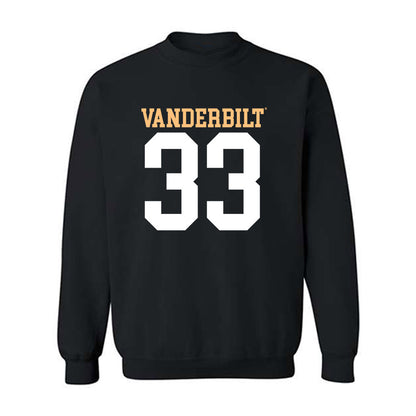 Vanderbilt - NCAA Football : Gabe Fields Jr - Replica Shersey Crewneck Sweatshirt-0