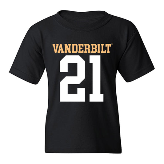Vanderbilt - NCAA Football : Davin Chandler - Replica Shersey Youth T-Shirt-0