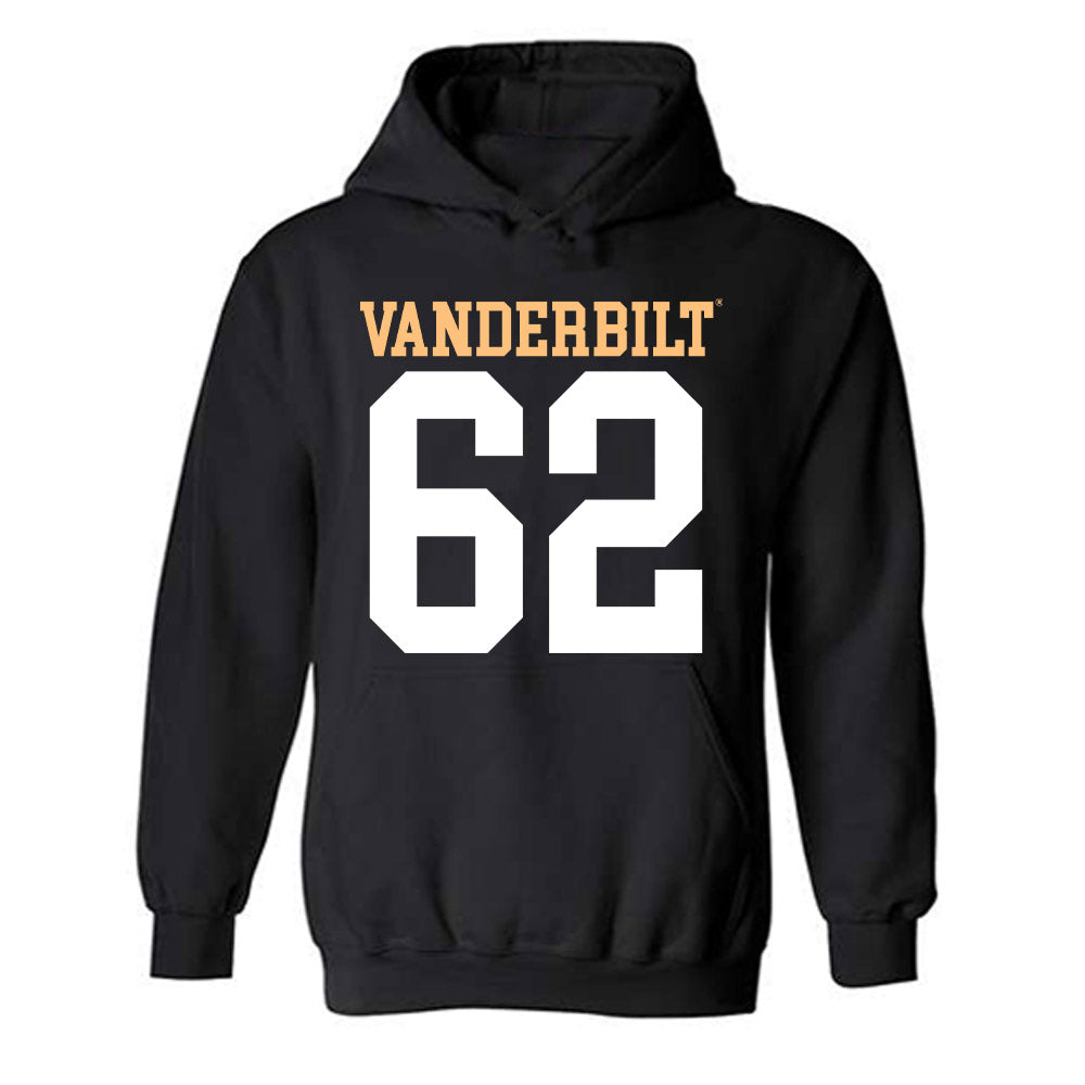 Vanderbilt - NCAA Football : CJ Williams - Replica Shersey Hooded Sweatshirt-0