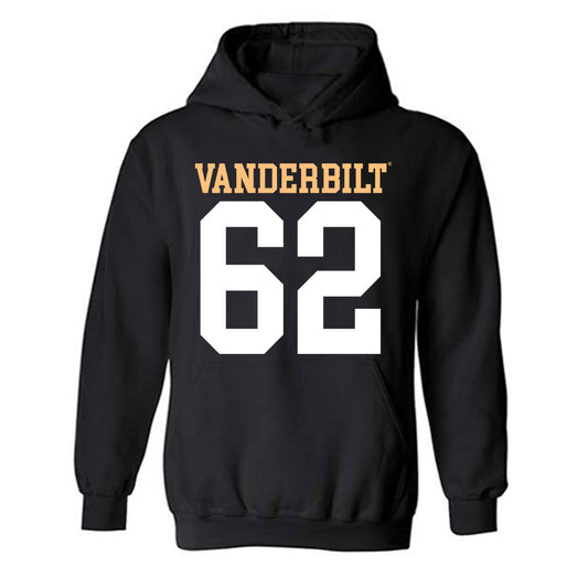 Vanderbilt - NCAA Football : CJ Williams - Replica Shersey Hooded Sweatshirt-0