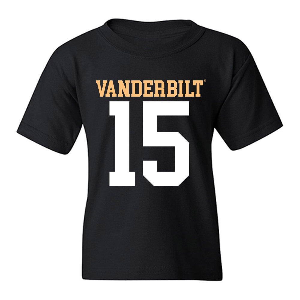 Vanderbilt - NCAA Football : Joseph Mcvay - Replica Shersey Youth T-Shirt-0