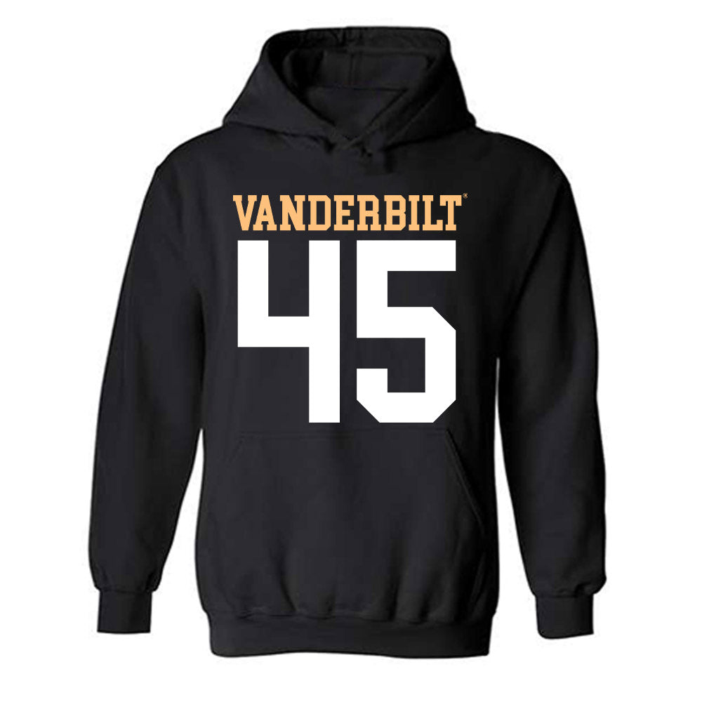 Vanderbilt - NCAA Football : Emmanuel Adebi - Replica Shersey Hooded Sweatshirt-0