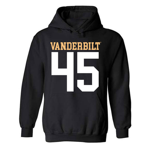 Vanderbilt - NCAA Football : Emmanuel Adebi - Replica Shersey Hooded Sweatshirt-0