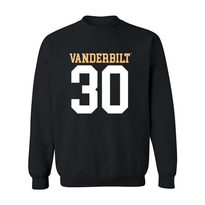 Vanderbilt - NCAA Football : Trudell Berry - Replica Shersey Crewneck Sweatshirt-0