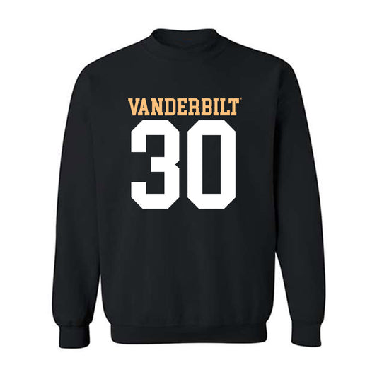 Vanderbilt - NCAA Football : Trudell Berry - Replica Shersey Crewneck Sweatshirt-0
