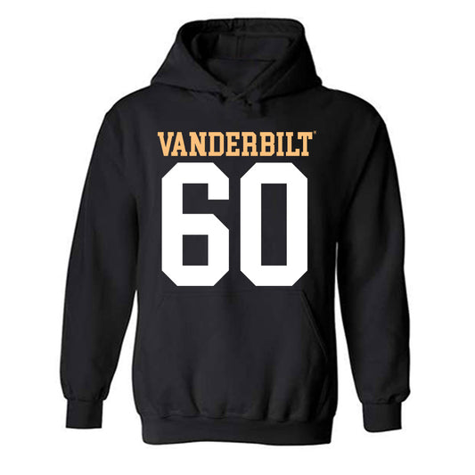 Vanderbilt - NCAA Football : Duncan MacDonald - Replica Shersey Hooded Sweatshirt-0