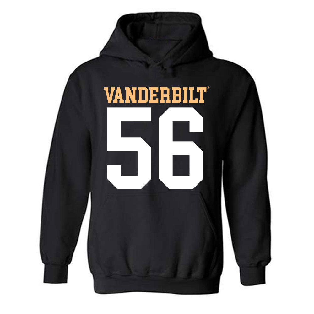 Vanderbilt - NCAA Football : Gunner Givens - Replica Shersey Hooded Sweatshirt-0