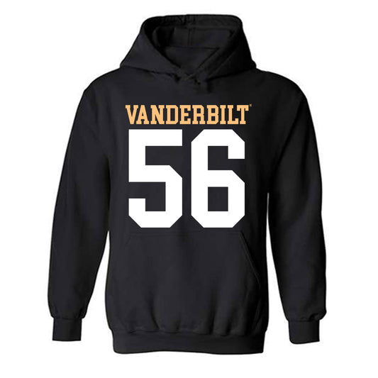 Vanderbilt - NCAA Football : Gunner Givens - Replica Shersey Hooded Sweatshirt-0