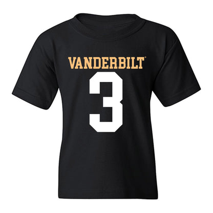 Vanderbilt - NCAA Football : Tristen Brown - Replica Shersey Youth T-Shirt-0