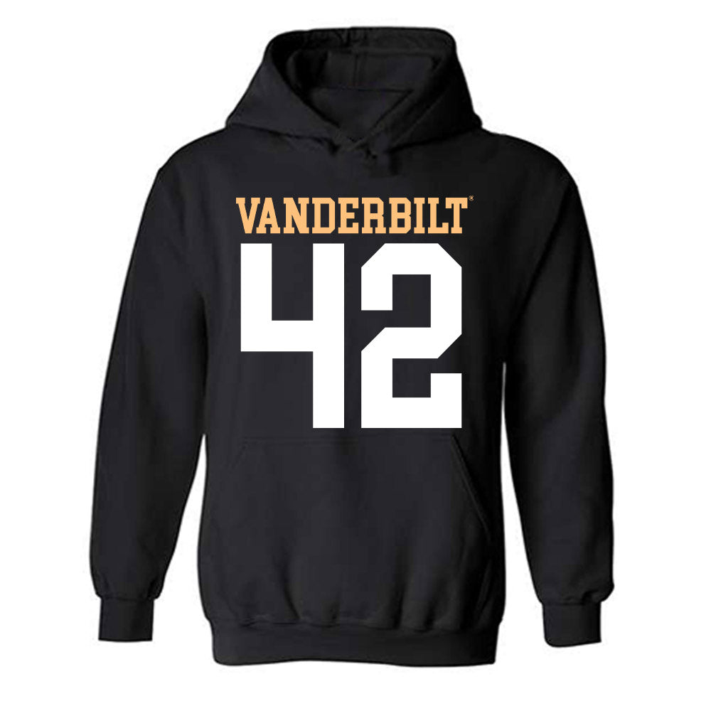 Vanderbilt - NCAA Football : Callahan Blair - Replica Shersey Hooded Sweatshirt-0