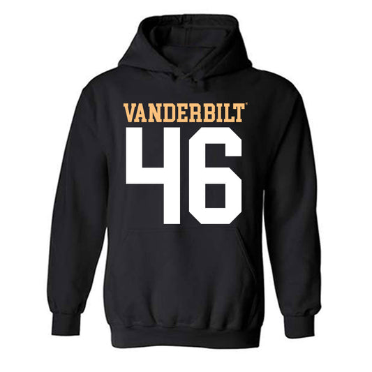 Vanderbilt - NCAA Football : Durham Harris - Replica Shersey Hooded Sweatshirt-0