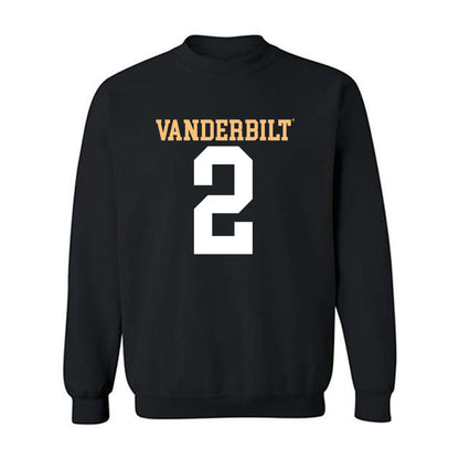 Vanderbilt - NCAA Football : Randon Fontenette - Replica Shersey Crewneck Sweatshirt