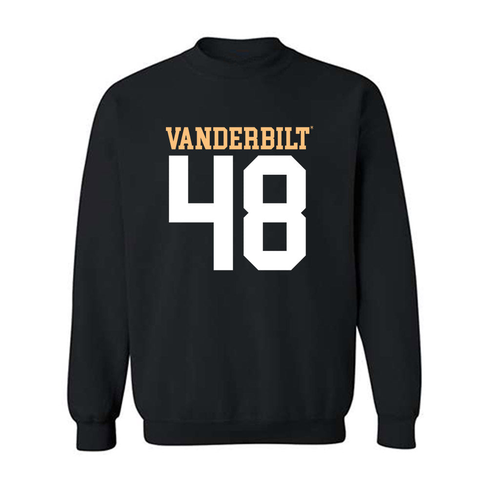 Vanderbilt - NCAA Football : Larry Benton III - Replica Shersey Crewneck Sweatshirt
