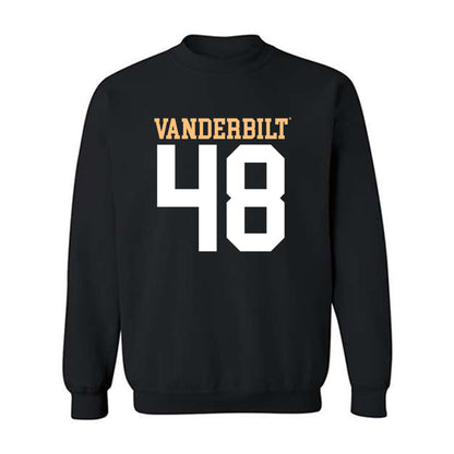 Vanderbilt - NCAA Football : Larry Benton III - Replica Shersey Crewneck Sweatshirt