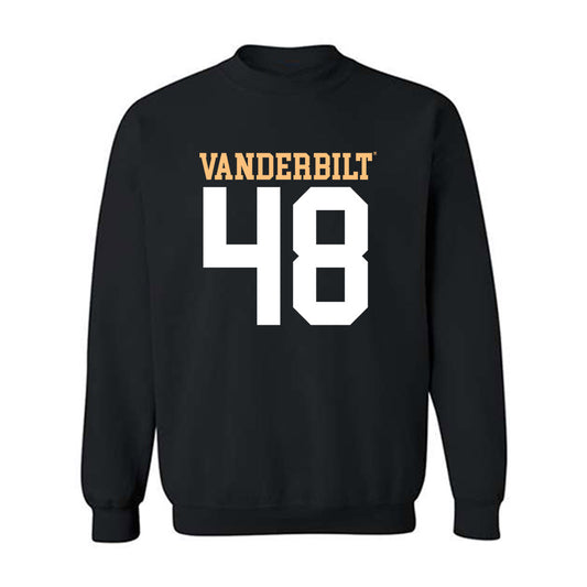 Vanderbilt - NCAA Football : Larry Benton III - Replica Shersey Crewneck Sweatshirt