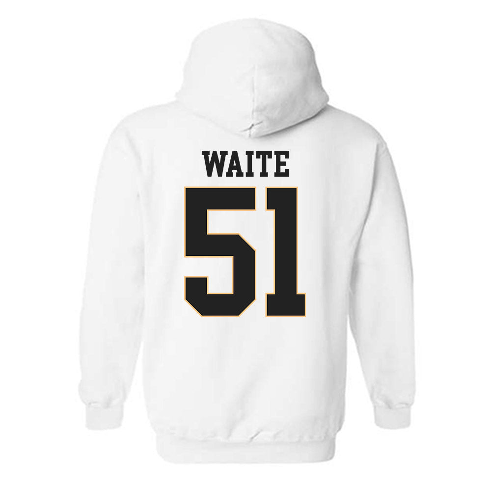 Vanderbilt - NCAA Baseball : Ryker Waite - Replica Shersey Hooded Sweatshirt-1