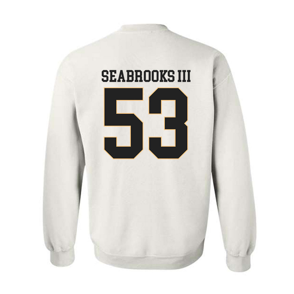 Vanderbilt - NCAA Football : Glenn Seabrooks III - Replica Shersey Crewneck Sweatshirt