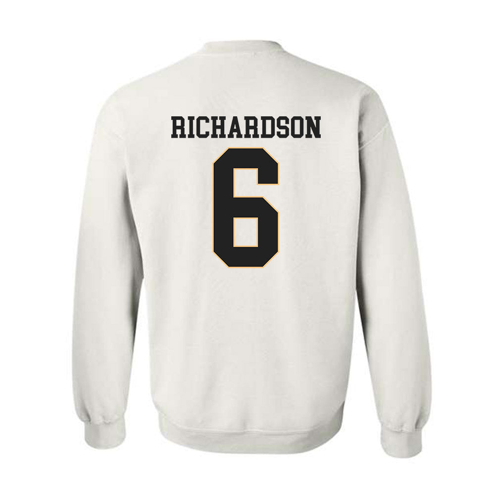 Vanderbilt - NCAA Football : Tre Richardson - Replica Shersey Crewneck Sweatshirt-1