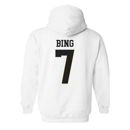 Vanderbilt - NCAA Men's Basketball : Chandler Bing - Replica Shersey Hooded Sweatshirt-1