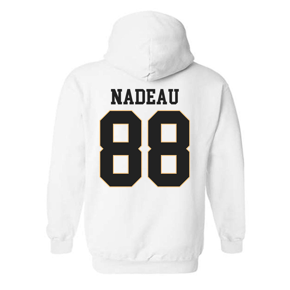 Vanderbilt - NCAA Baseball : Wyatt Nadeau - Replica Shersey Hooded Sweatshirt-1