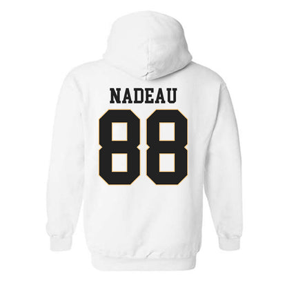 Vanderbilt - NCAA Baseball : Wyatt Nadeau - Replica Shersey Hooded Sweatshirt-1