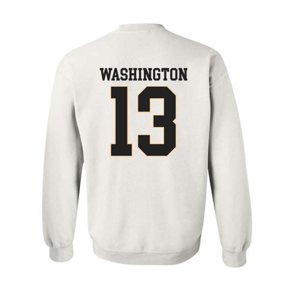 Vanderbilt - NCAA Men's Basketball : Jalen Washington - Replica Shersey Crewneck Sweatshirt-1