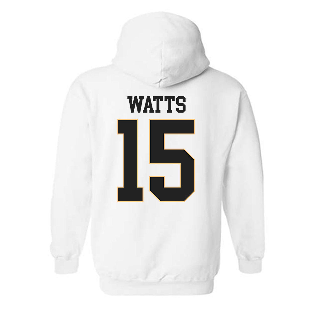 Vanderbilt - NCAA Women's Soccer : Sydney Watts - Replica Shersey Hooded Sweatshirt-1