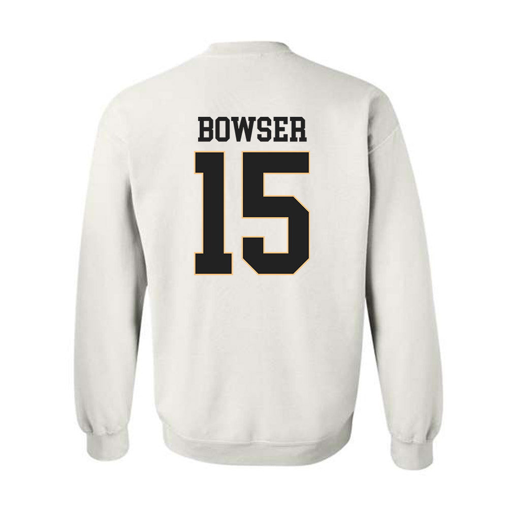 Vanderbilt - NCAA Women's Volleyball : maddy Bowser - Replica Shersey Crewneck Sweatshirt