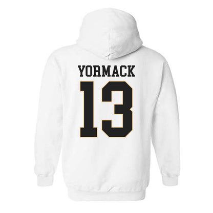 Vanderbilt - NCAA Baseball : Derek Yormack - Replica Shersey Hooded Sweatshirt-1