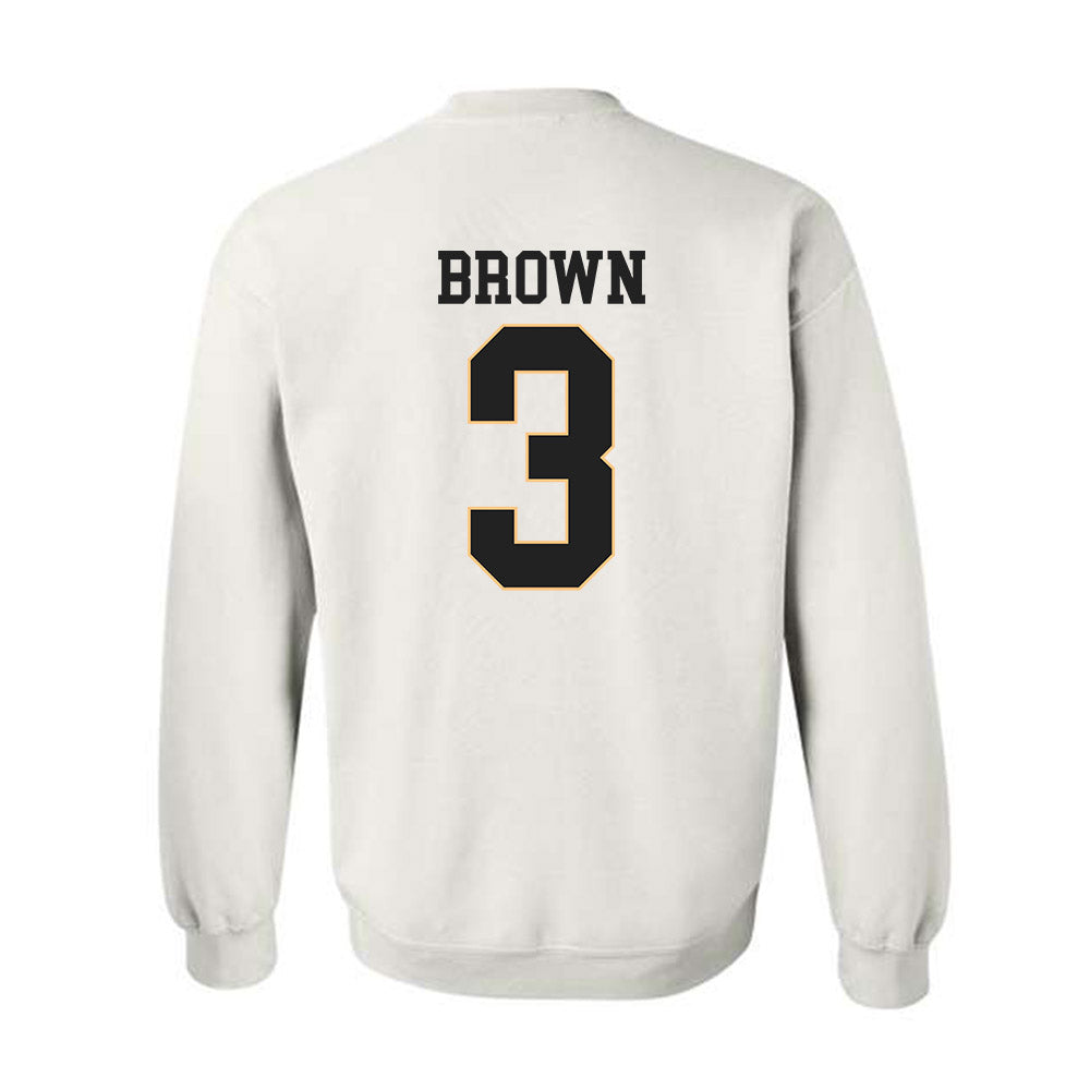 Vanderbilt - NCAA Football : Tristen Brown - Replica Shersey Crewneck Sweatshirt-1