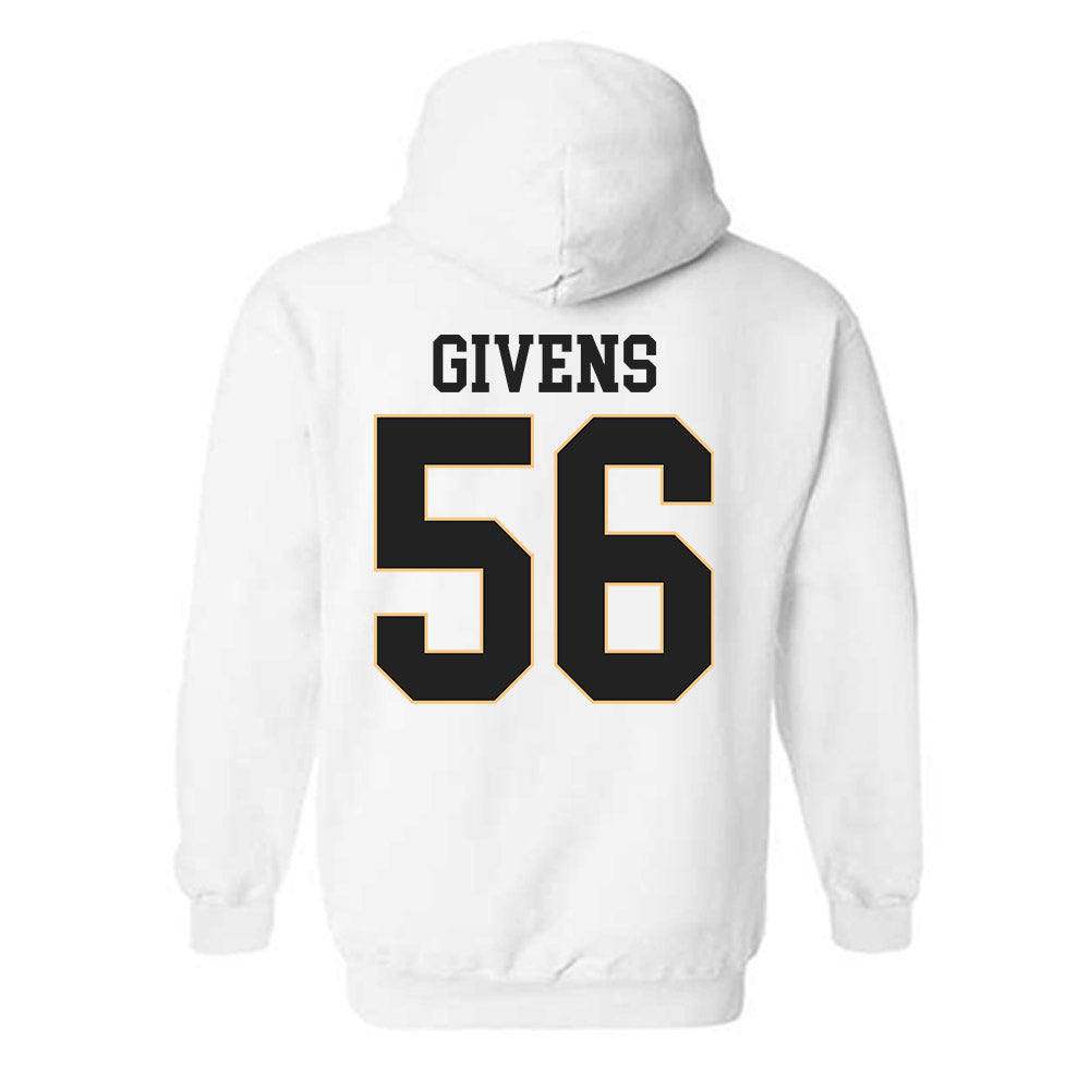 Vanderbilt - NCAA Football : Gunner Givens - Replica Shersey Hooded Sweatshirt-1