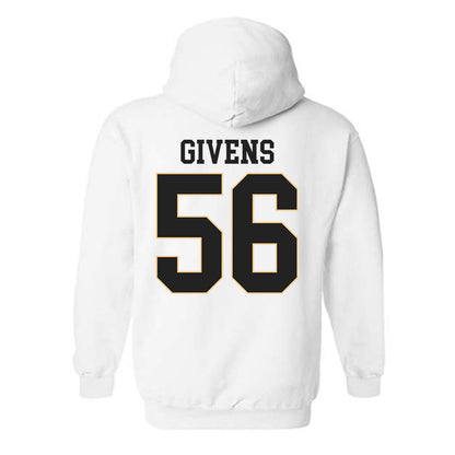 Vanderbilt - NCAA Football : Gunner Givens - Replica Shersey Hooded Sweatshirt-1
