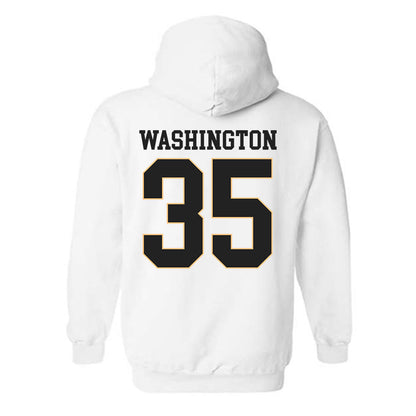 Vanderbilt - NCAA Women's Basketball : Sacha Washington - Replica Shersey Hooded Sweatshirt-1