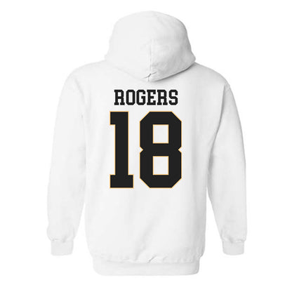 Vanderbilt - NCAA Baseball : John Rogers - Replica Shersey Hooded Sweatshirt-1