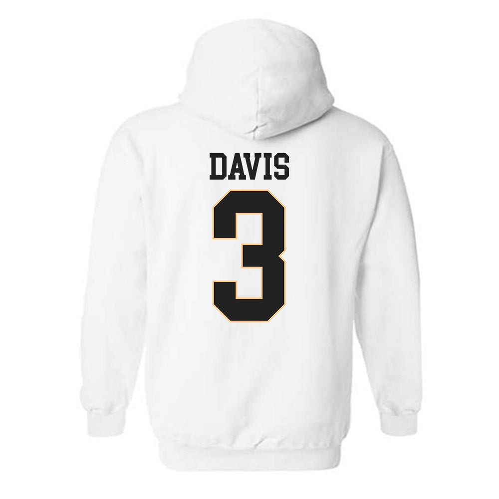 Vanderbilt - NCAA Baseball : Jayden Davis - Replica Shersey Hooded Sweatshirt-1