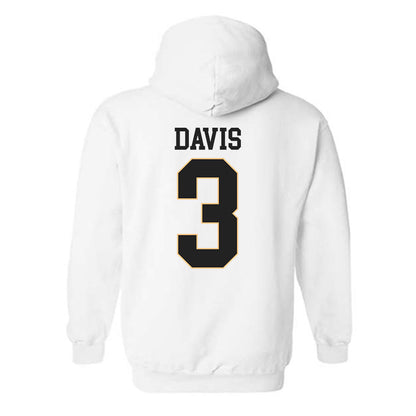 Vanderbilt - NCAA Baseball : Jayden Davis - Replica Shersey Hooded Sweatshirt-1
